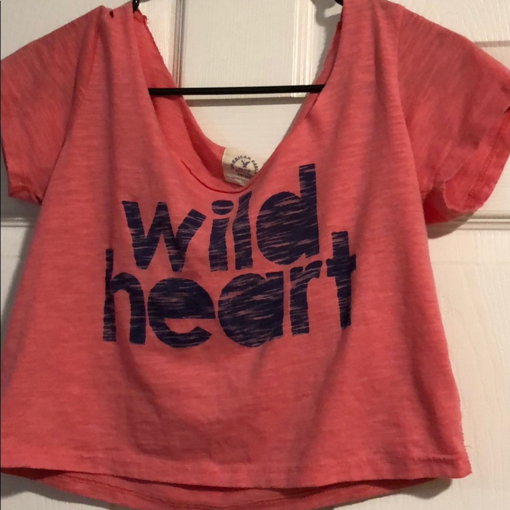 Pinkish crop top